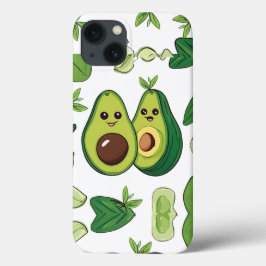 Funda Para iPhone 13 Estuche Cutto Aguacate Pareja de Teléfono | Funny