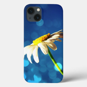 Funda Para iPhone 13 Estuche Daisy - Blue Sparkle iPad