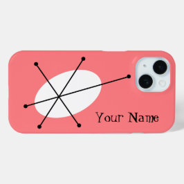 Funda Para iPhone 15 Estuche Dazzle Pink 'Your Name' para iPhone
