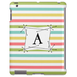Funda Para iPhone 13 Estuche Dazzle Stripe Classic 'Monogram' iPad
