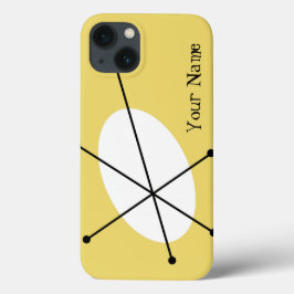 Funda Para iPhone 13 Estuche Dazzle Yellow 'Your Name' para iPad