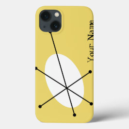 Funda Para iPhone 13 Estuche Dazzle Yellow 'Your Name' para iPad