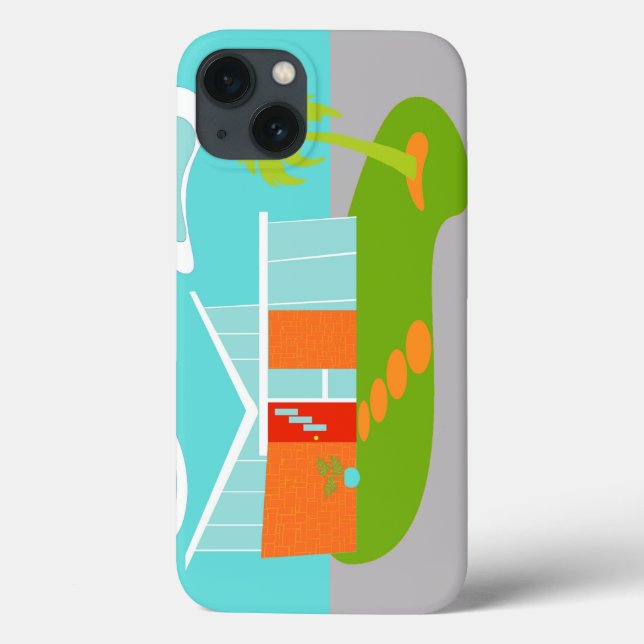 Funda De Case-Mate Para iPhone Estuche de aire para iPad de la casa moderna de Mi (Reverso)