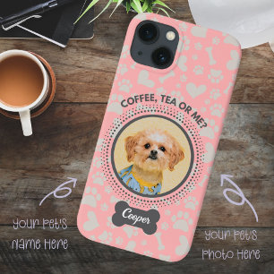 Funda Para iPhone 13 Estuche de foto y teléfono del Mascota del persona