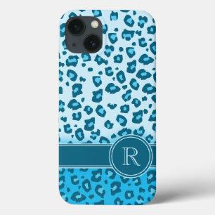 title_seo2 Estuche de impresión de animales leopardo aqua mon