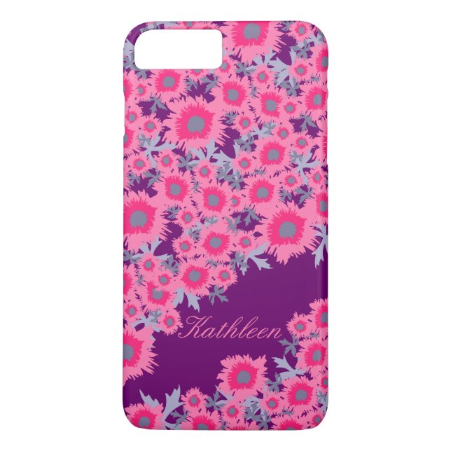 Funda De Case-Mate Para iPhone estuche de iphone ampolla rosa de bonito (Reverso)