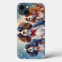 Funda Para iPhone 13 Estuche de iphone Cavalier King Charles Puppies