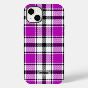 Funda Para iPhone 14 Plus De Case-Mate Estuche de iphone con tinta violeta, negra y blanc