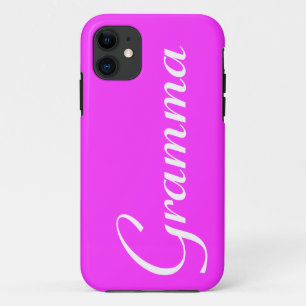 title_seo2 Estuche de iphone de color rosa rosado "Gramma"