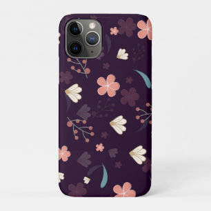Funda Para iPhone 11 Pro Estuche de iphone de patrón floral