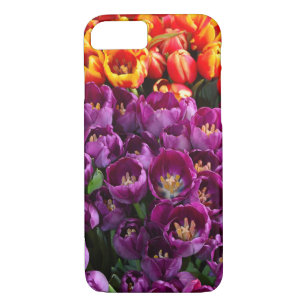 Funda Para iPhone 8/7 Estuche de iphone de tulipanes de primavera colori
