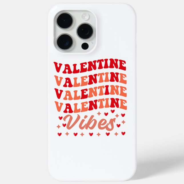 Funda De Case-Mate Para iPhone Estuche de iphone de Valentine vibes (Reverso )