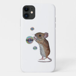 Funda Para iPhone 11 Estuche de iphone Mouse and Bubbles