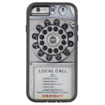 estuche de iphone retro-plata