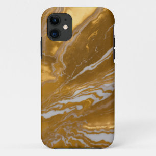 Funda Para iPhone 11 Estuche de lujo Gold Marble para iPhone/iPad