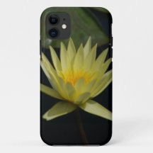 estuche de teléfono amarillo Waterlily