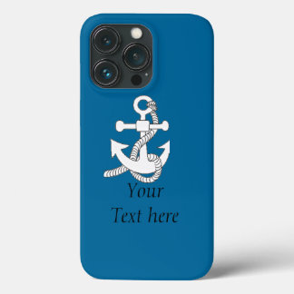 Funda Para iPhone 13 Pro Estuche de teléfono - Ancla del buque v.2