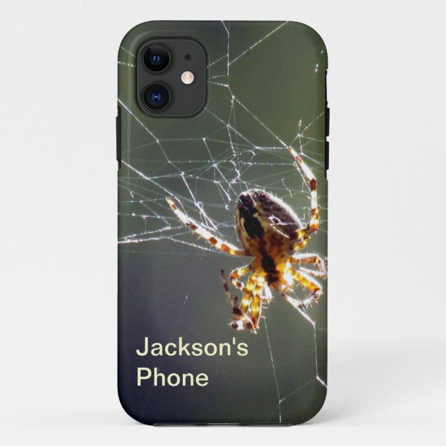 Funda De Case-Mate Para iPhone Estuche de teléfono - Araña en la Web (Reverso)