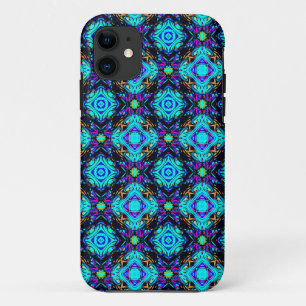 title_seo2 estuche de teléfono azul retro funky i