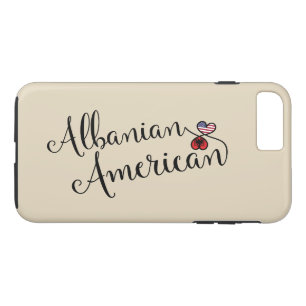 Funda Para iPhone 8 Plus/7 Plus Estuche de teléfono celular de corazón entrelazado