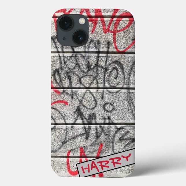 Funda De Case-Mate Para iPhone Estuche de teléfono celular estilo graffiti urbano (Reverso)