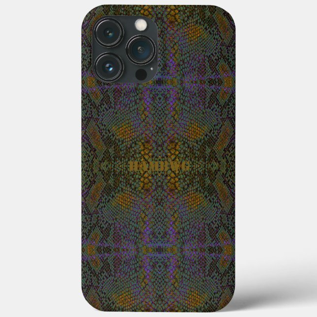 Funda De Case-Mate Para iPhone Estuche de teléfono celular - HAMbyWG - Snake (Reverso )