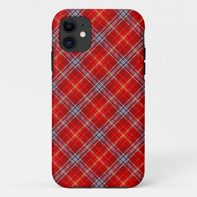 Funda De Case-Mate Para iPhone Estuche de teléfono - clásico rojo marino (Reverso)