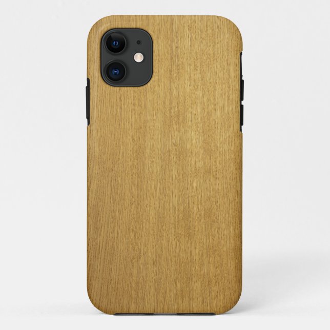 Funda De Case-Mate Para iPhone Estuche de teléfono con apariencia de madera (Reverso)