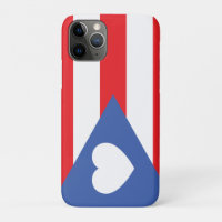 Estuche de teléfono con bandera de Puerto Rico