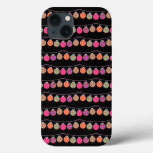 Funda Para iPhone 13 Estuche de teléfono con linternas de papel curado