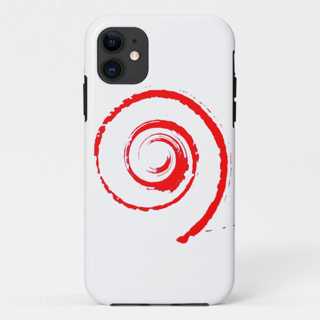Funda De Case-Mate Para iPhone Estuche de teléfono con remolque rojo (Reverso)