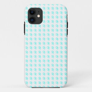 Funda Para iPhone 11 Estuche de teléfono con tortillas cianas cubiertas