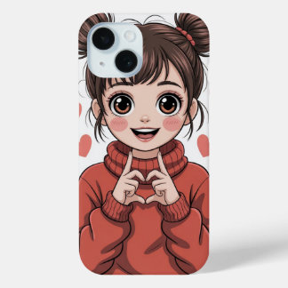 Funda Para iPhone 15 Estuche de teléfono corto
