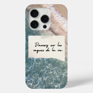 Funda Para iPhone 15 Pro Estuche de teléfono Dance of Life Waves