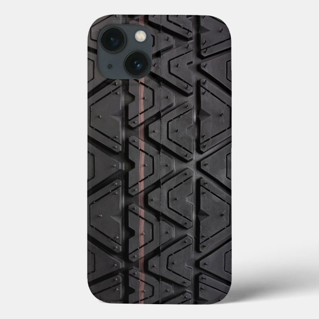 Funda De Case-Mate Para iPhone Estuche de teléfono de banda ancha para neumáticos (Reverso)