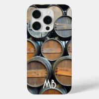 Estuche de teléfono de barril de vino personalizad