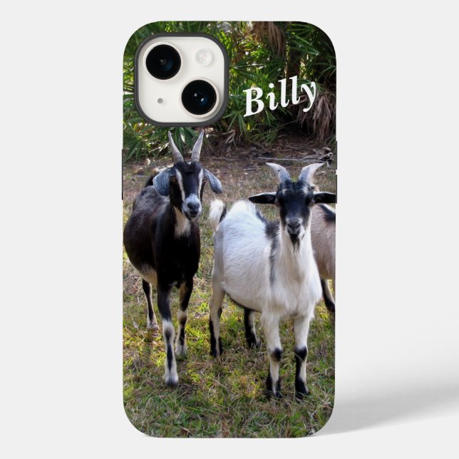 Funda De Case-Mate Para iPhone Estuche de teléfono de Billy Goat personalizado (Reverso )