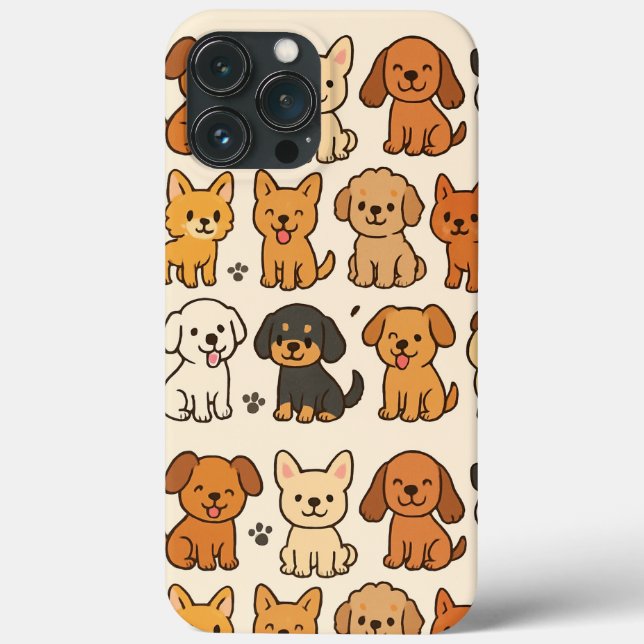 Funda De Case-Mate Para iPhone Estuche de teléfono de cachorro (Reverso )