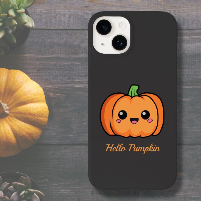 Funda De Case-Mate Para iPhone Estuche de teléfono de calabaza (Cute Pumpkin Phone Case)