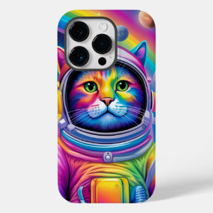 Funda Para iPhone 14 Pro De Case-Mate Estuche de teléfono de Cat Space