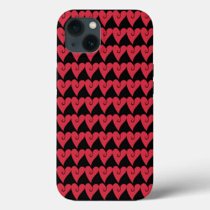 Funda Para iPhone 13 Estuche de teléfono de Corazones Cutas