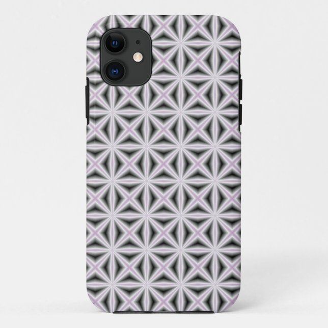 Funda De Case-Mate Para iPhone estuche de teléfono de diamantes de mosaico (Reverso)