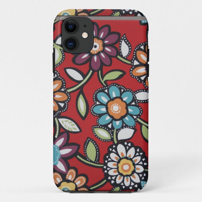 Funda De Case-Mate Para iPhone estuche de teléfono de energía de flor (Reverso)