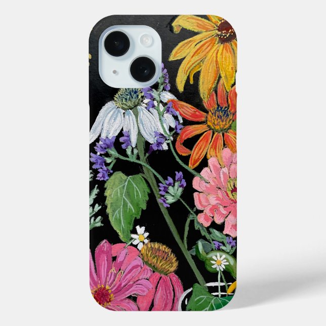 Funda De Case-Mate Para iPhone Estuche de teléfono de flor (Reverso )