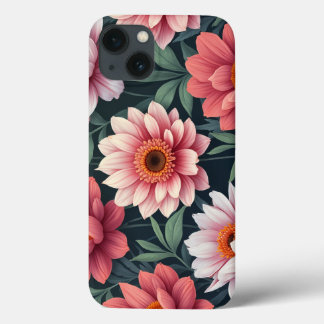 Funda Para iPhone 13 estuche de teléfono de flor