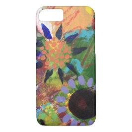 Funda Para iPhone 8/7 Estuche de teléfono de Flores abstractas
