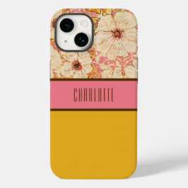Funda Para iPhone 14 De Case-Mate Estuche de teléfono de flores de bonito