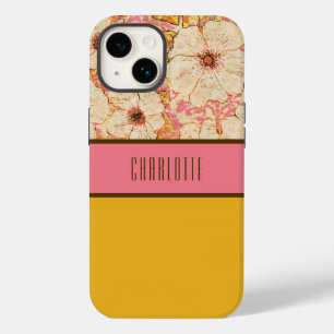 Funda Para iPhone 14 De Case-Mate Estuche de teléfono de flores de bonito