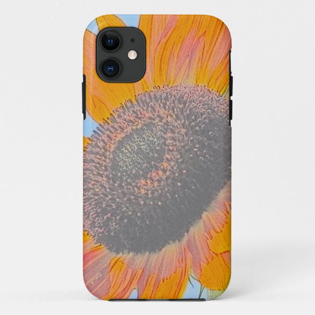 Funda De Case-Mate Para iPhone Estuche de teléfono de girasol diseñado para belle (Reverso)