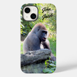 Funda Para iPhone 15 Estuche de teléfono de gorila de silverback person